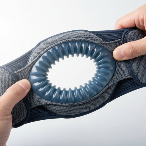 Flexible inner band showing adjustable tension